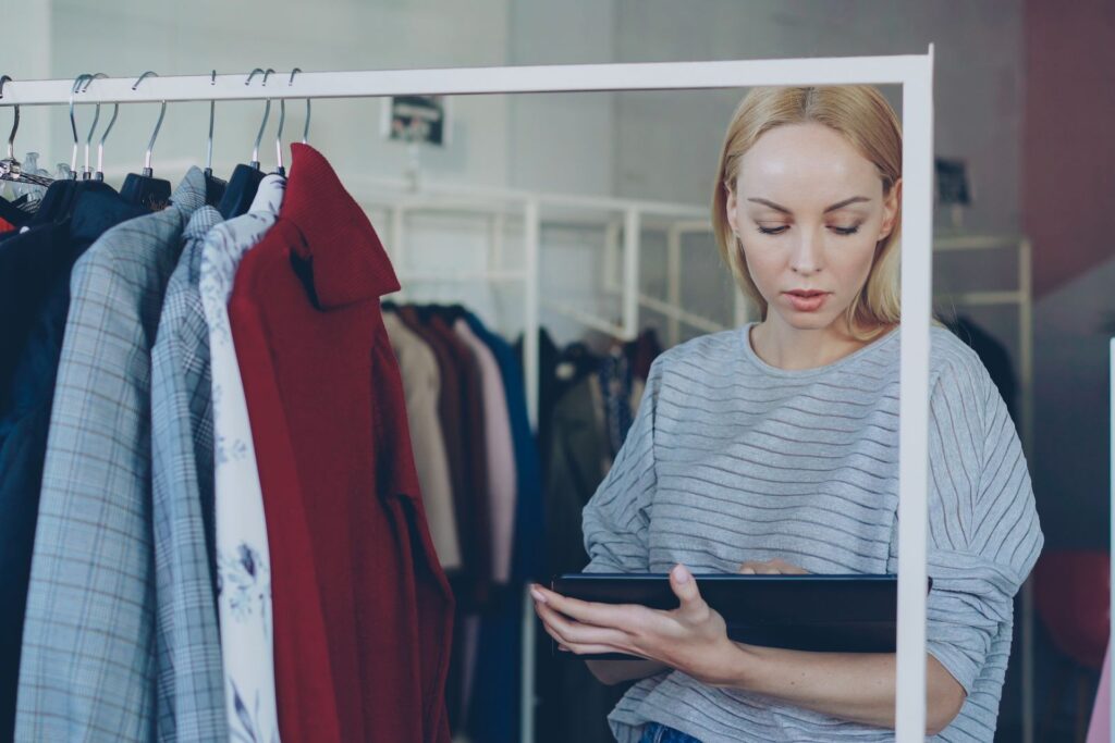 Apparel sales automation